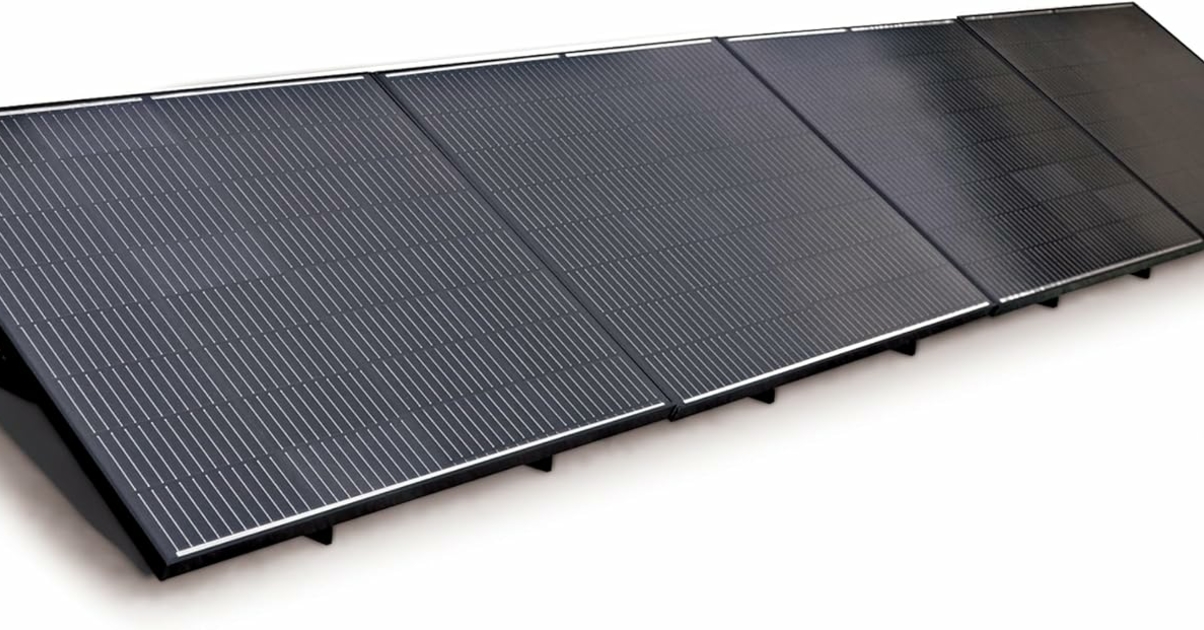 Kit solaire Soria 400W plug and play avec fixation au sol et murale - Avidsen - 127120